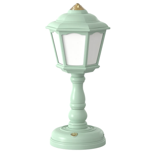 GIVELONG Retro Table Lamp USB Charging Small Night Light, Style:, 320-4 Green