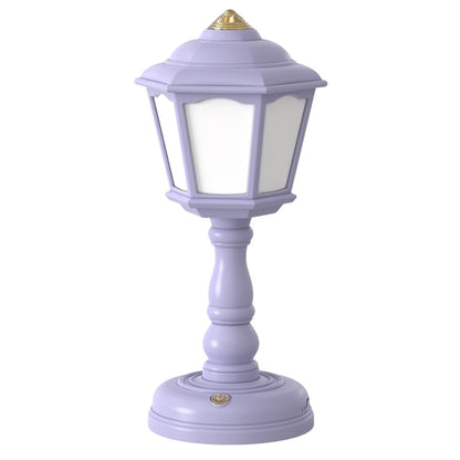 GIVELONG Retro Table Lamp USB Charging Small Night Light, Style:, 320-5 Purple