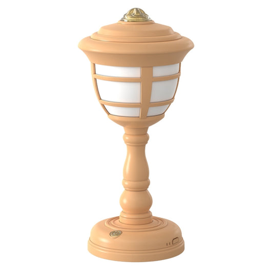 GIVELONG Retro Table Lamp USB Charging Small Night Light, Style:, 322-2 Yellow