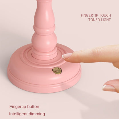GIVELONG Retro Table Lamp USB Charging Small Night Light, Style:, 322-2 Yellow