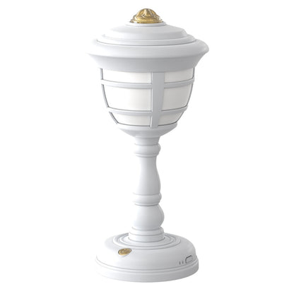 GIVELONG Retro Table Lamp USB Charging Small Night Light, Style:, 322-6 White