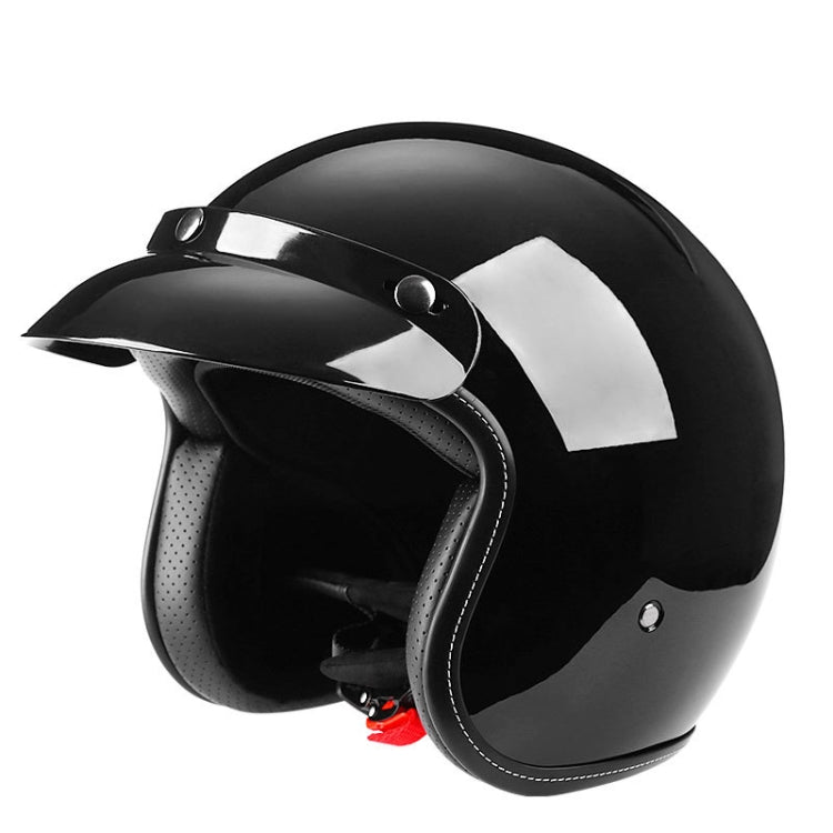 BYB 701 All Seasons Retro Motorcycle Helmet, XL