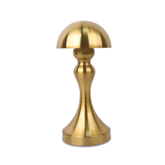 Retro Bar USB Rechargeable Metal Touch Desk Lamp, Gold