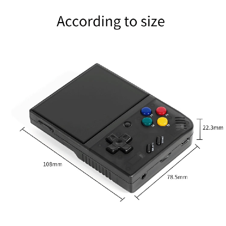 Miyoo Mini Plus 3.5 Inch IPS Screen Retro Handheld Game Console, NO Card 0 Games