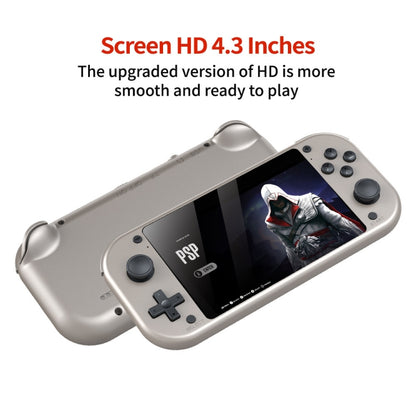 HD 4.3 inch High Brush Display Screen Retro PSP Remote Sensing Home Game Console, M17 64GB