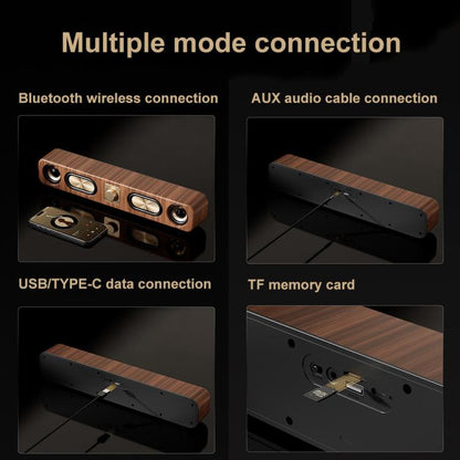 Havit M16 Retro HIFI Stereo Desktop Wireless Bluetooth Speaker