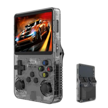R36S Retro Handheld Game Console Linux System 3.5-Inch Screen Single TF Card Version, 128G