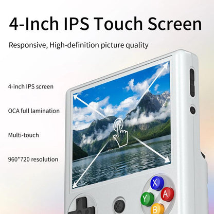 ANBERNIC RG406V 4 inch IPS Multi-Touch Portable Retro Gaming Console, 256G