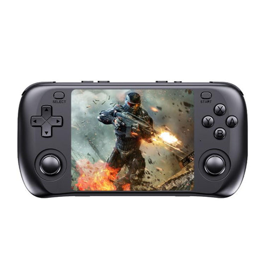 H36S 3.5 Inch IPS HD Screen Retro PSP Game Console Linux System GBA Handheld Video Game Console, 128G