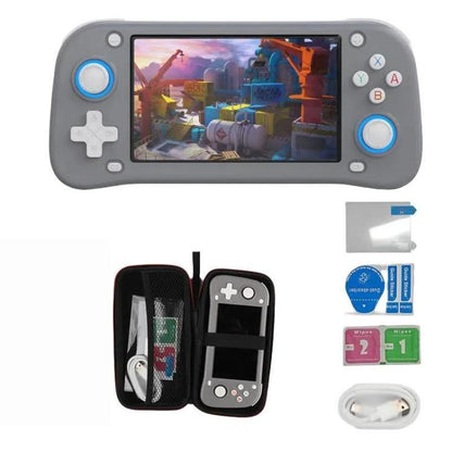 XF43 Retro Handheld Game Console Open Source 4.3 Inch Large Screen Gaming Video Players Console, 64G