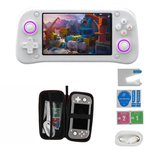 XF43 Retro Handheld Game Console Open Source 4.3 Inch Large Screen Gaming Video Players Console, 128G