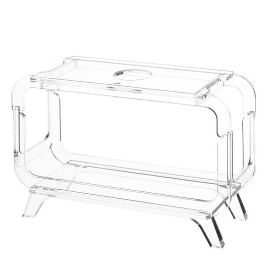 Compatible with Marshall Middleton Speaker Stand Acrylic Retro TV Cabinet Design Desktop Organizer Display Shelf, Compatible with Marshall Middleton