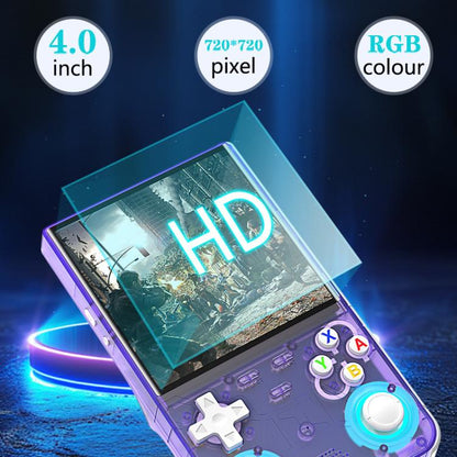 R36 Ultra 4-inch Open-Source Linux Handheld Game Console with Wi-Fi/MIFI Support Retro Portable Arcade, 128G