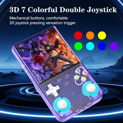 R36 Ultra 4-inch Open-Source Linux Handheld Game Console with Wi-Fi/MIFI Support Retro Portable Arcade, 64G