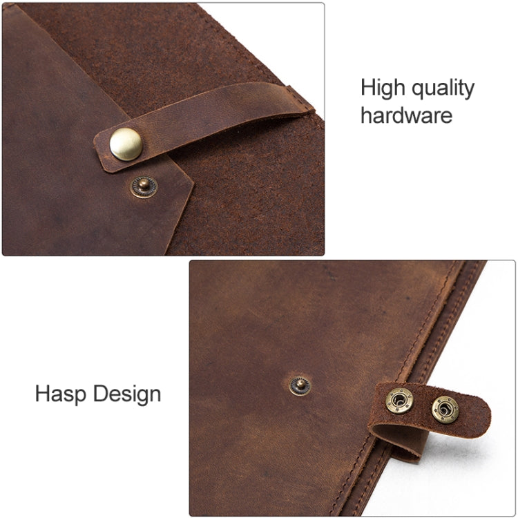 CF2002 Compatible with iPad Pro 10.5 inch Retro Crazy Horse Texture Buckle Multifunctional Tablet PC Protective Leather Case with Mobile Phone / Notebook Pockets & Card Slots, Compatible with iPad Pro 10.5 inch