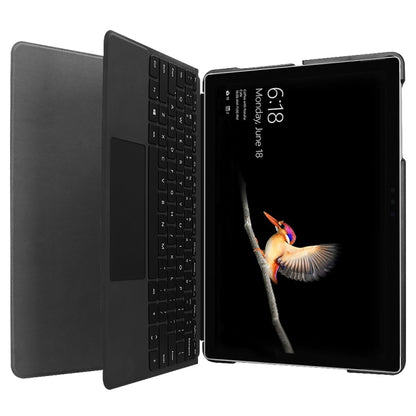 Retro Tower Pattern Colored Painted Horizontal Flip PU Leather Case for Microsoft Surface Go 10 inch, with Holder & Pen Slot