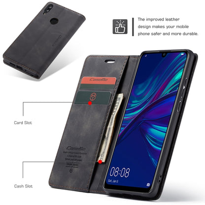 CaseMe Multifunctional Retro Frosted Horizontal Flip Leather Case for Huawei P Smart 2019 / Honor 10 Lite, with Card Slots & Holder & Wallet, Compatible with Huawei P Smart 2019