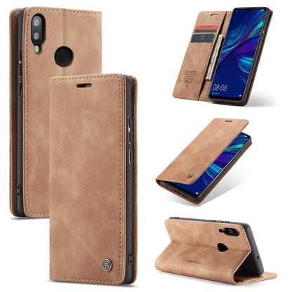 CaseMe Multifunctional Retro Frosted Horizontal Flip Leather Case for Huawei P Smart 2019 / Honor 10 Lite, with Card Slots & Holder & Wallet, Compatible with Huawei P Smart 2019